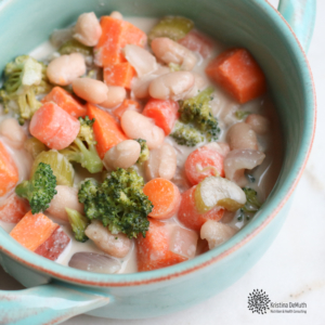 vegan savory sweet potato soup