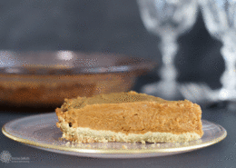 Vegan Chickpea Pumpkin PIe